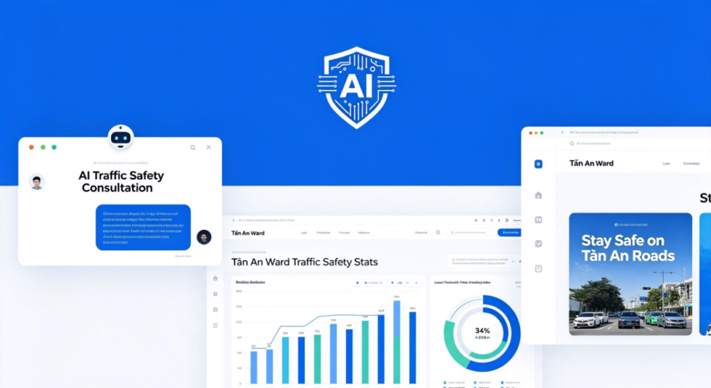 Xây dựng Website AI tuyên truyền và tư vấn An ninh giao thông tại phường Tân An - Giải pháp chuyển đổi số trong công tác tuyên truyền