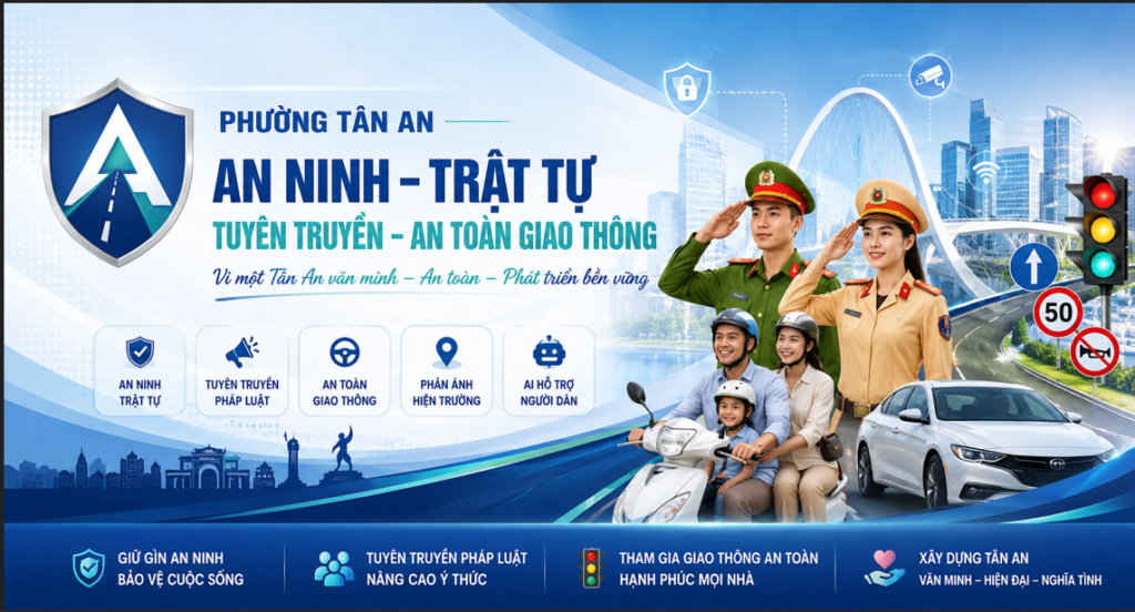 Xây dựng website AI tuyên truyền và tư vấn An ninh giao thông tại phường Tân An