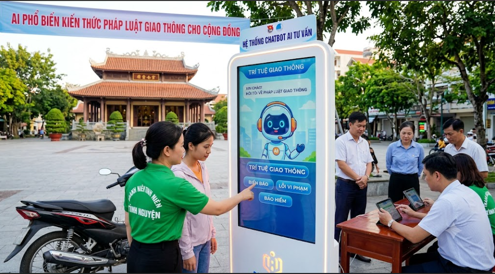 Chatbot AI giải đáp luật giao thông cho cộng đồng mọi lúc mọi nơi. Hỏi theo lời thường, nhận giải thích dễ hiểu, cập nhật chính xác, giúp mọi người cùng hiểu và tuân thủ đúng luật!